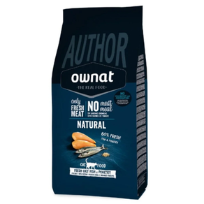 OWNAT AUTHOR CAT  Fresf Oily Fish&Poultry 1,5kg