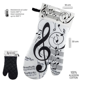 Regalo música: Guante Cocina Musica