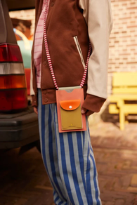 Portamovil rosa coral