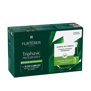 RENE FURTERER TRIPHASIC TRATAMIENTO ANTICAÍDA PROGRESIVA 8 AMPOLLAS