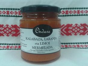  Kalabaza, Laranja eta Limoi Mermelada