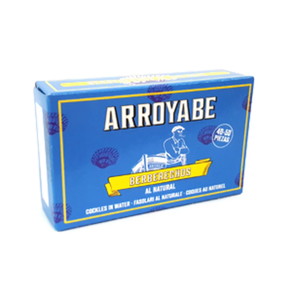 Berberechos al natural 40-50 piezas (6 latas)