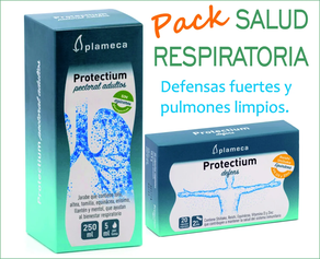 Pack SALUD RESPIRATORIA Jarabe Protectium pectoral + Protectium defens