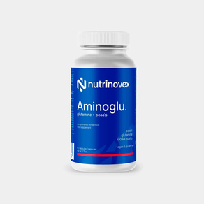 Glutamina + BCAA Nutrinovex Aminoglu (90 unidades)