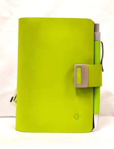 Agenda cuero verde Color Town