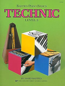 Libro de musica:  Technic  Level 3 Piano Basico Bastien WP218