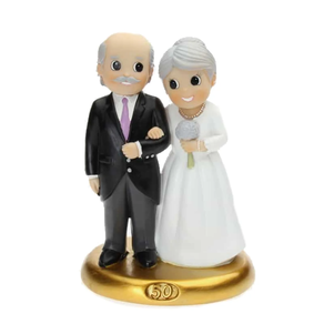 Figura para tarta Bodas de oro
