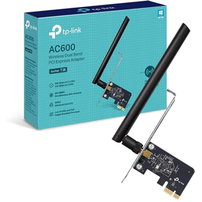 Adaptador PCI Express inalámbrico de doble banda AC600 Archer T2E