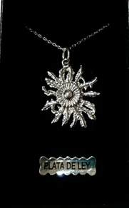 Colgante de eguzkilore plata 925