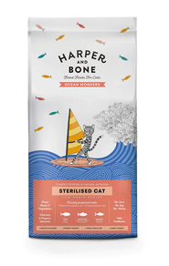 HARPER & BONE ocean esterilizado gato atún,pescado,salmón 5kg 