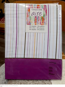 Sábana AIRE 08-lila 21609 cama 135