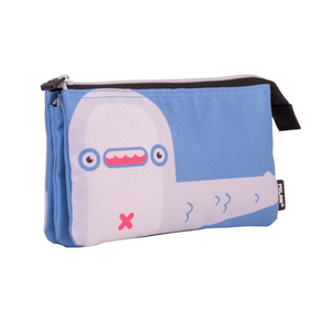 Portatodo 5 compartimentos serie especial Aliens, azul/Portatodo 5 konpartimentuak serie berezia Aliens, urdina