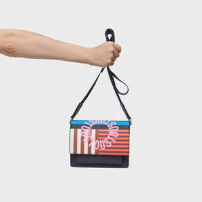 Bandolera Pequeña Tous Audree Hanna Azul Marino