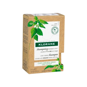 Champú mascarilla 2en1 polvo a la ortiga de Klorane
