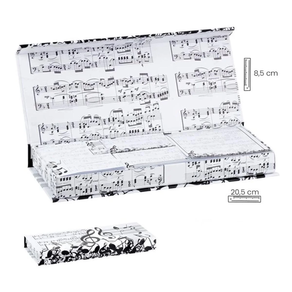 Regalo música: Estuche Post-It Musica