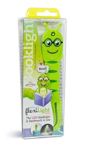 Luz de lectura Flexilight, Oruga verde