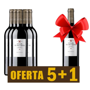Vino tinto Rioja SOLAR DE BÉCQUER RESERVA 2011 - OFERTA 5+1