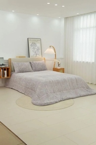 Edredón Sherpa borreguito BELSONI GRIS 250x270