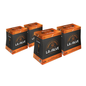 Cerveza LA SALVE Lager – Botella 25cl (24 botellines)