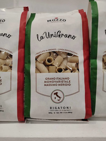 Pasta italiana Regatoni