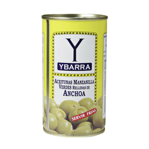 Aceitunas Manzanilla Verde con Anchoa 350grs