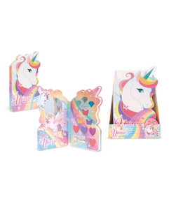 Paleta maquillaje infantil unicornio