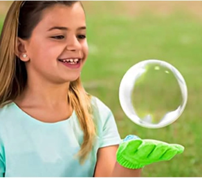 Bulubub juego de pompas, juega con las pompas en la mano ¡¡¡y sin  romperse!!!