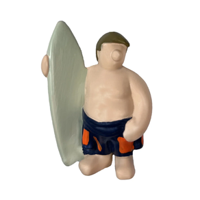 Imán Surfer Chico Rojo