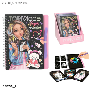 TOPModel Magic-Scratch Book