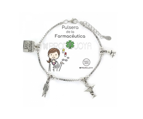 PULSERA PLATA PROFESIONES FARMACEUTICA