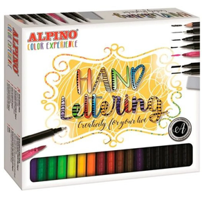 ALPINO SET 30 UDS HAND LETTERING COLOR EXPERIENCE 