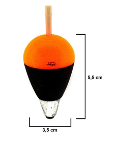 Flotador pera lastrado (P-2) ARTESANALES - (Pack de 2 Unidades)
