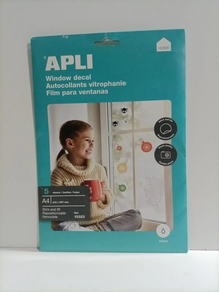 Film transparente ventanas A4