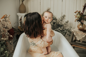 Sesion de lactancia o piel con piel con tu bebé