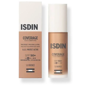 ISDIN COVERAGE MAQUILLAJE SPF50 5.0 BRONZE