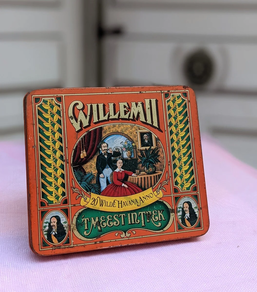 Caja de hojalata Vintage Willem II