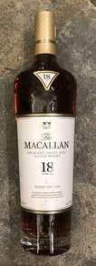 Whisky Macallan 18 Años Sherry 