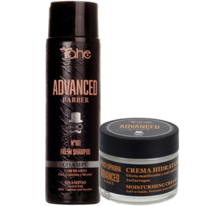 Gizon xanpu eta aurpegiko krema pack berezia