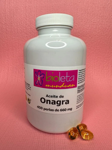 ACEITE DE ONAGRA 450 perlas BIOLETA MUNDUAN