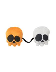 Juguete para gatos "Scully and Scully skeleton string" Halloween Fuzzyard