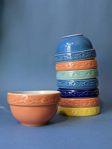 "Saturnia - Italy" Retro zeramikazko katiluen set-a