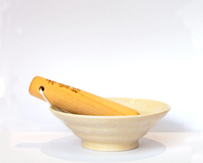 Japoniar zeramikazko suribachi beige