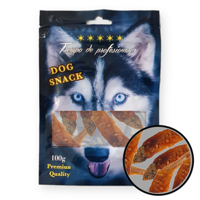 SNACK PERRO- PESCADITO CON POLLO 100GRS