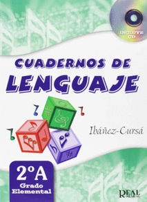 Libro de musica: Cuaderno lenguaje musical 2A con CD grado elemental Ibáñez Cursa Real Musical