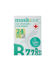 moskider parches antimosquitos 24 uds