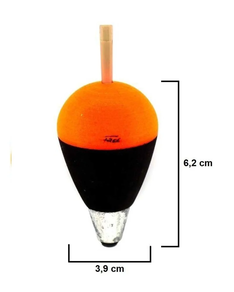 Flotador pera lastrado (P-4) ARTESANALES - (Pack de 2 Unidades)