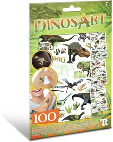 Tattos temporales Dinosart