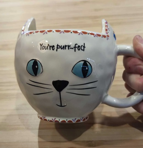 Taza Gato Blanco
