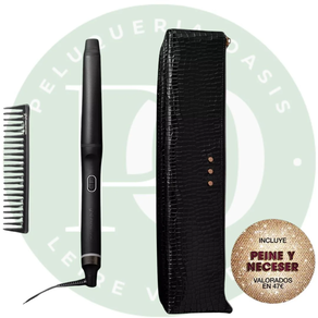 Set de Regalo GHD Chronos Curve Conical. Incluye rizador profesional HD Motion 3x más rápido, cepillo y bolsa. Rizos duraderos 24h. ¡El regalo perfecto!