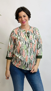 BLUSA SELVA HOJAS PRIMAVERA